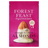 Forest Feast cookies & cream white chocolate almonds 120g - British product