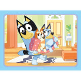Ravensburger Bluey 4-in-a-Box jigsaw puzzles, imported from the UK