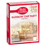Betty Crocker Rainbow Chip Party Cake Mix 425g - British product