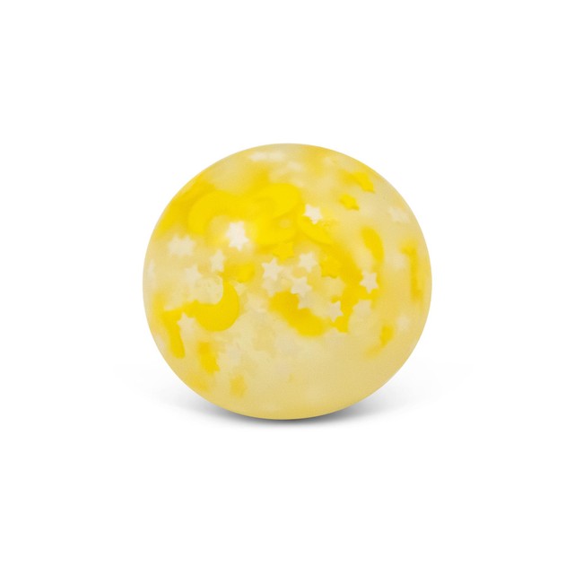 Tobar glow squish ball with moon and star design 6cm (British brand)