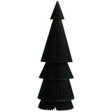 M&S green paper Christmas tree decorations pack of 3, imported from the UK