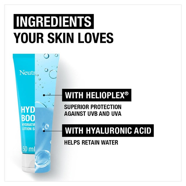 Neutrogena Hydro Boost Hydrating Lotion SPF 25 50ml, imported from the UK