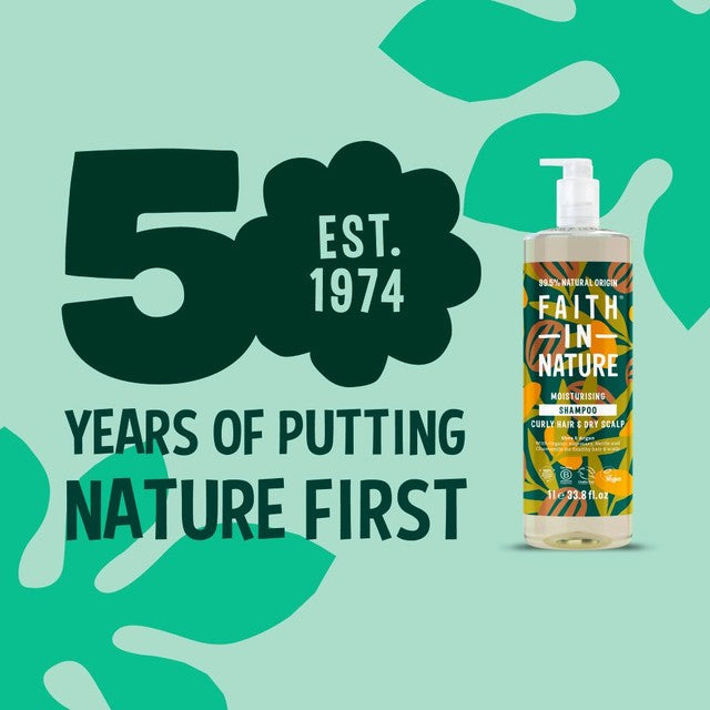 Faith In Nature Shea & Argan shampoo 1L - British product