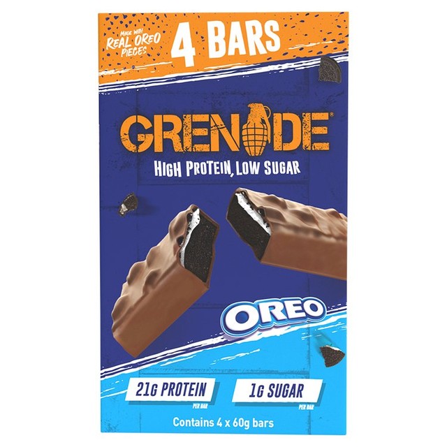 Grenade Oreo protein bar 4 x 60g multipack, UK version