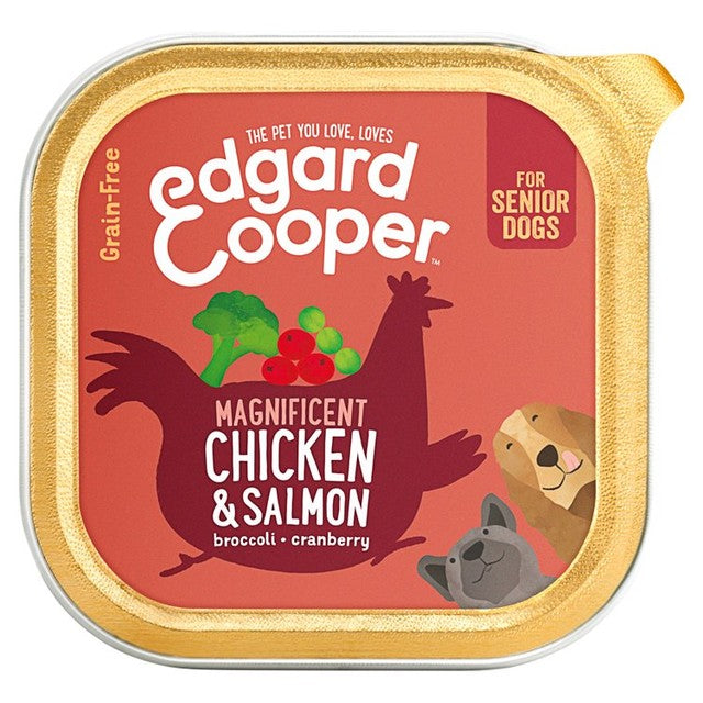Edgard & Cooper senior dog food grain-free wet - British product