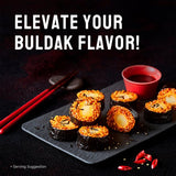 Buldak Hot Chicken Ramen Cup original flavour instant noodle, UK version