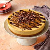 M&S salted caramel cheesecake 1.2kg, imported from the UK