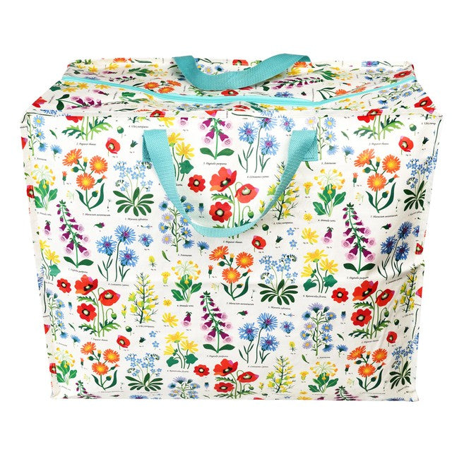 Rex London wild flowers jumbo storage bag, imported from the UK