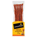 Unearthed Mild Kabanos sausage 105g (British brand)