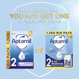 Aptamil Stage 2 Follow On Milk Powder 2 x 600g - British product