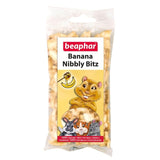 Beaphar banana slices dipped in honey treats for small pets 50g - British product