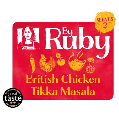 M&S ByRuby Britisk Kylling Tikka Masala Porsjon 2 Frossen Ferdigrett 600g- Kjøp online hos McGrocer