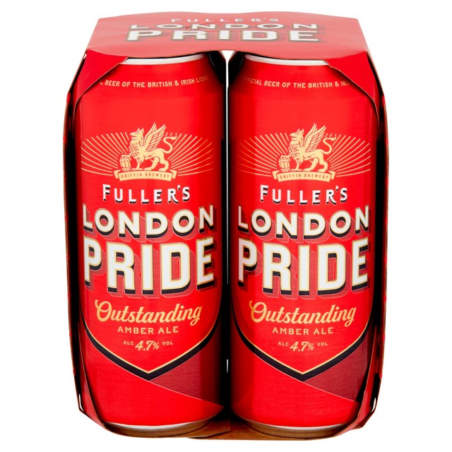 Fuller's London Pride Amber Ale beer 4 x 500ml - British product