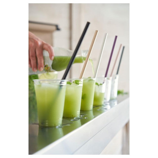 Duni BioPak paper straws 20 per pack - British product