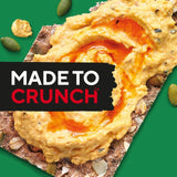 Ryvita Crispbread Pumpkin Seed & Oat 200g, imported from the UK