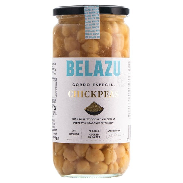 Belazu Gordo Especial Chickpeas in Brine 700g - British product