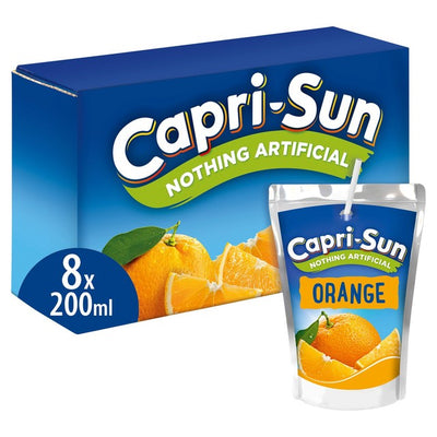Capri Sun Orange Kinder-Fruchtsaftgetränk 8 x 200ml
