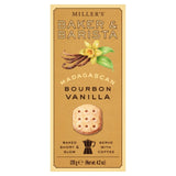 MILLER'S Baker & Barista Madagascan Bourbon Vanilla Biscuits 120g, imported from the UK
