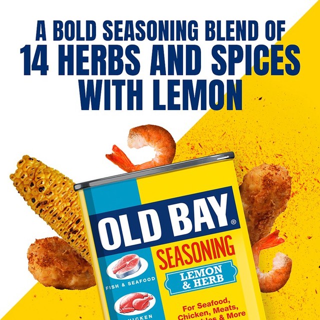 Old Bay Seasoning Lemon and Herb 75g, imported from the UK