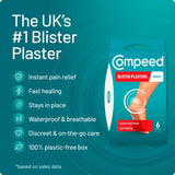Compeed medium blister plasters pack of 6 - British product