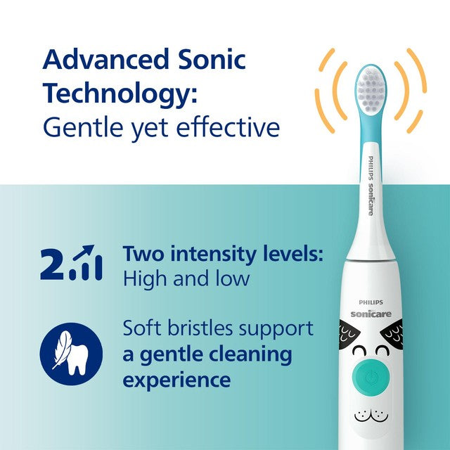 Philips Sonicare for Kids Design a Pet Edition White electric toothbrush, imported from the UK