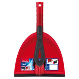 Vileda 2-in-1 dustpan and brush set (British brand)