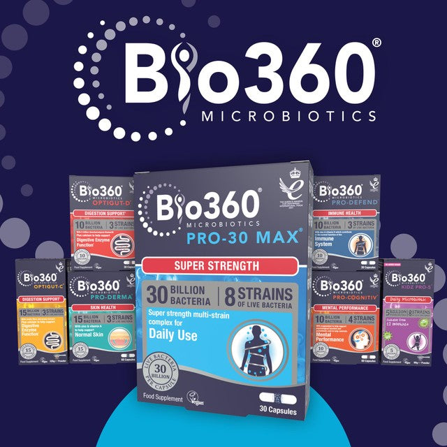 Natures Aid Pro-30 Max Probiotic Capsules 30, imported from the UK