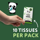 Cheeky Panda bamboo pocket tissue 10 pack - British product