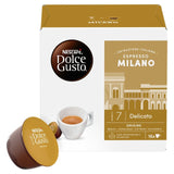 Nescafe Dolce Gusto Milano 16 coffee pods, imported from the UK