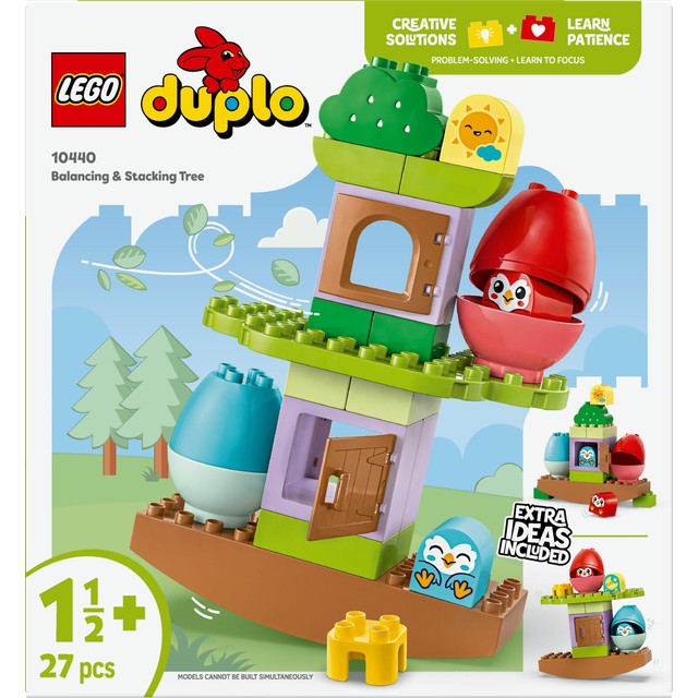 Lego DUPLO Balancing & Stacking Tree educational toy 27 pieces, UK version