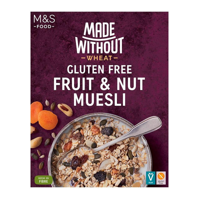 M&S fruit and nut muesli 360g, imported from the UK