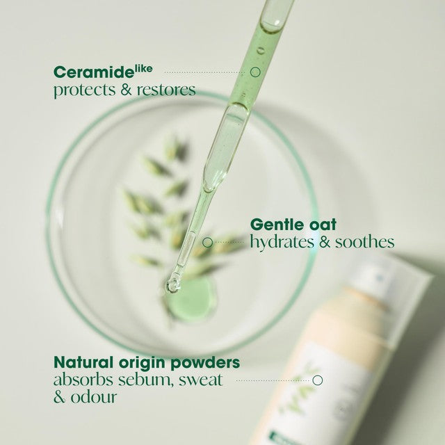 Klorane Extra-Gentle Dry Shampoo with Oat & CeramideLIKE for all hair types 150ml, UK version