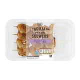 M&S King Prawn Skewers with Nduja Marinade 115g, imported from the UK