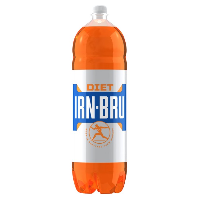 Irn-Bru Sugar Free soft drink 2L, UK version