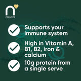 Naturya organic spirulina powder 200g, imported from the UK