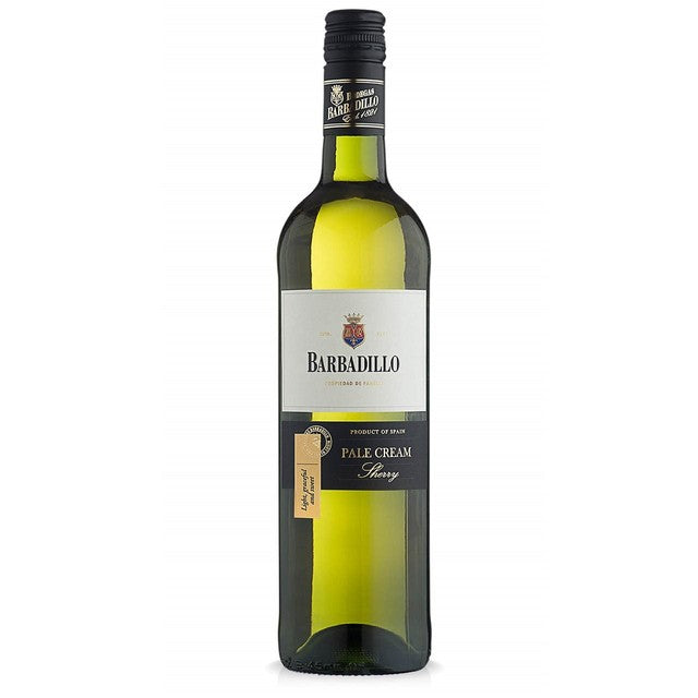 Barbadillo Pale Cream Sherry 75cl - British product