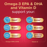 Seven Seas Omega-3 fish oil and magnesium supplement 30 day duo pack (British brand)
