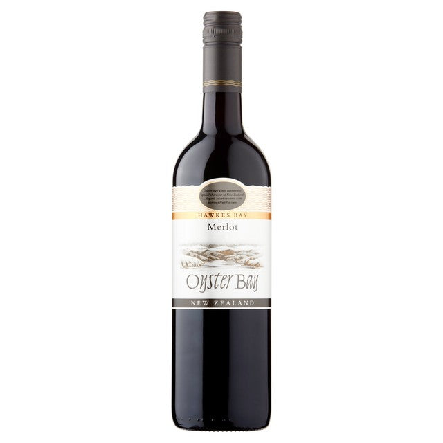 Oyster Bay Merlot Hawkes Bay wine 75cl, imported from the UK