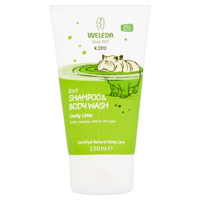 Weleda kids lime shampoo and body wash 150ml (British brand)