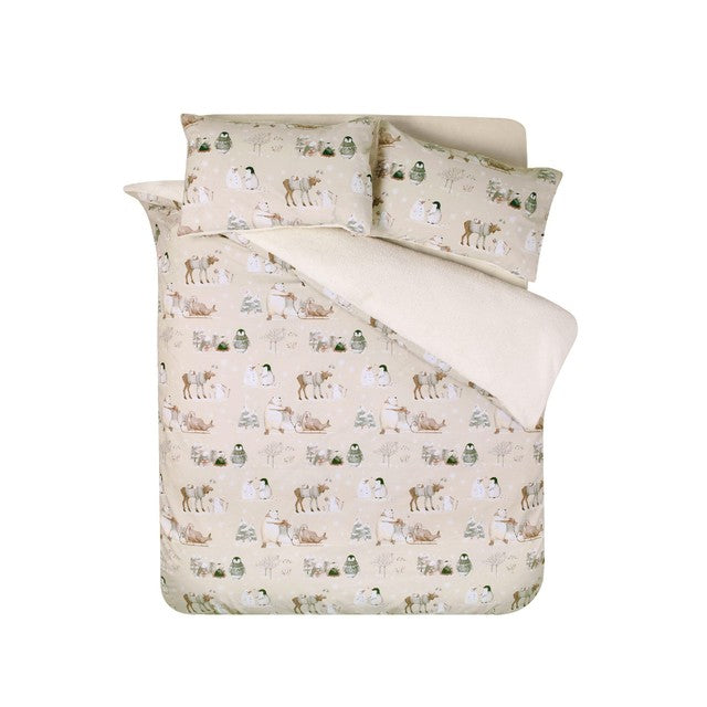 Turner Bianca Winter Friends double duvet cover set - British product