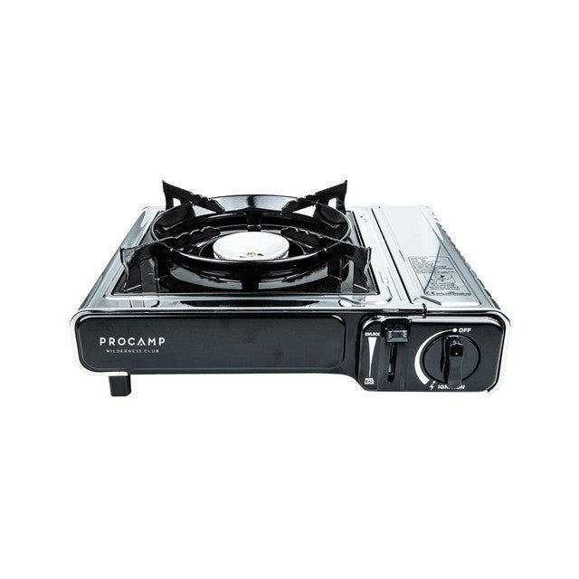 Gem Imports portable gas camping stove, imported from the UK