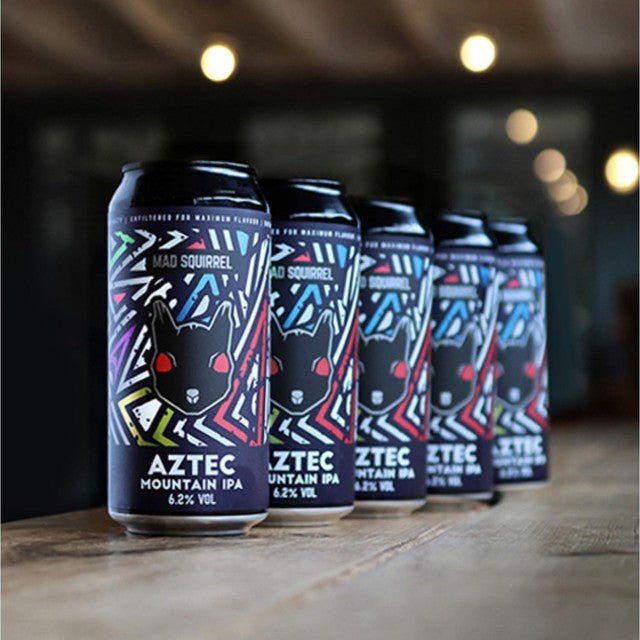 Mad Squirrel Aztec Mountain IPA 440ml, imported from the UK