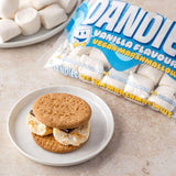Dandies vegan vanilla marshmallows, imported from the UK