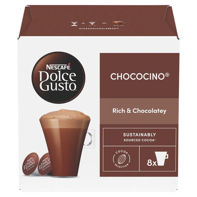Nescafe Dolce Gusto Chococino 16 pods, imported from the UK