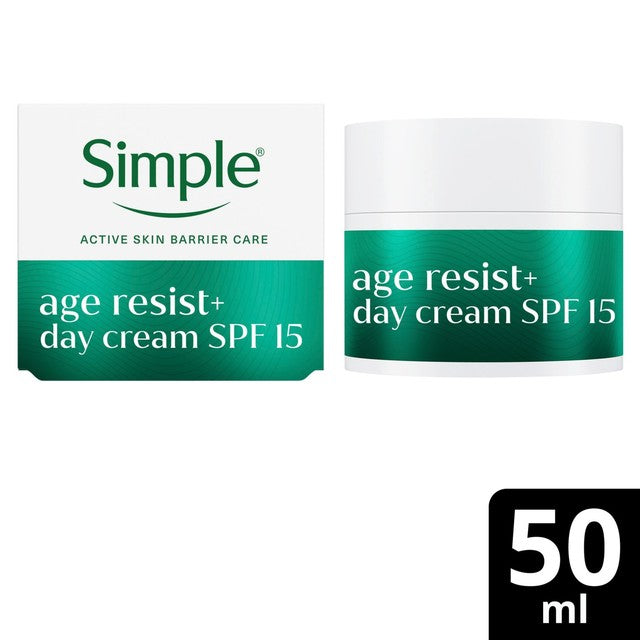 Simple Age Resist+ day cream 50ml (British brand)