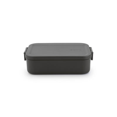 M&S Brabantia Make & Take Bento Lunch Box Large Dark Grey- Buy online at McGrocer