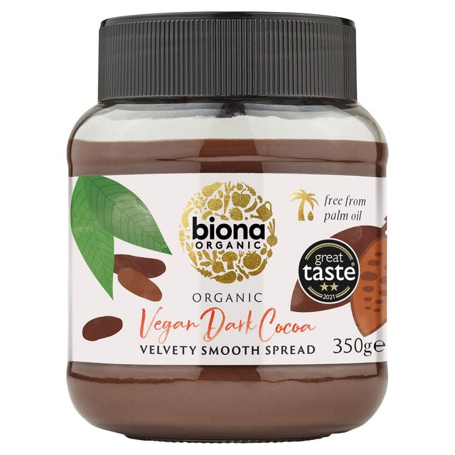 Biona dark chocolate spread 350g - British product