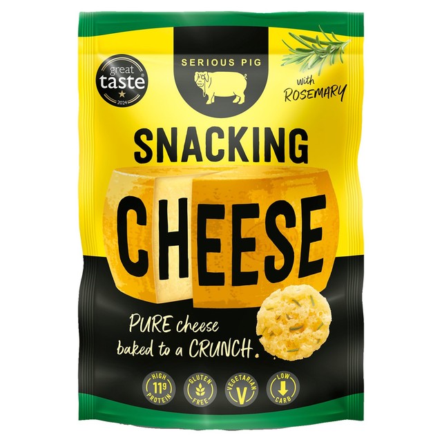 Serious Pig Rosemary Snacking Cheese 24g (British brand)