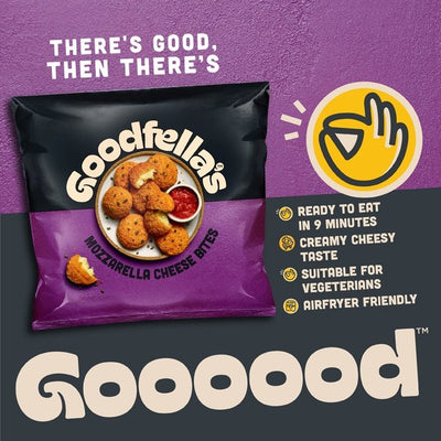 Goodfella's Mozzarella-Häppchen, gefrorener vegetarischer Snack, 200g