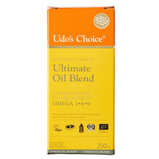 Udo's Choice Ultimate Oil Blend 250ml (British brand)